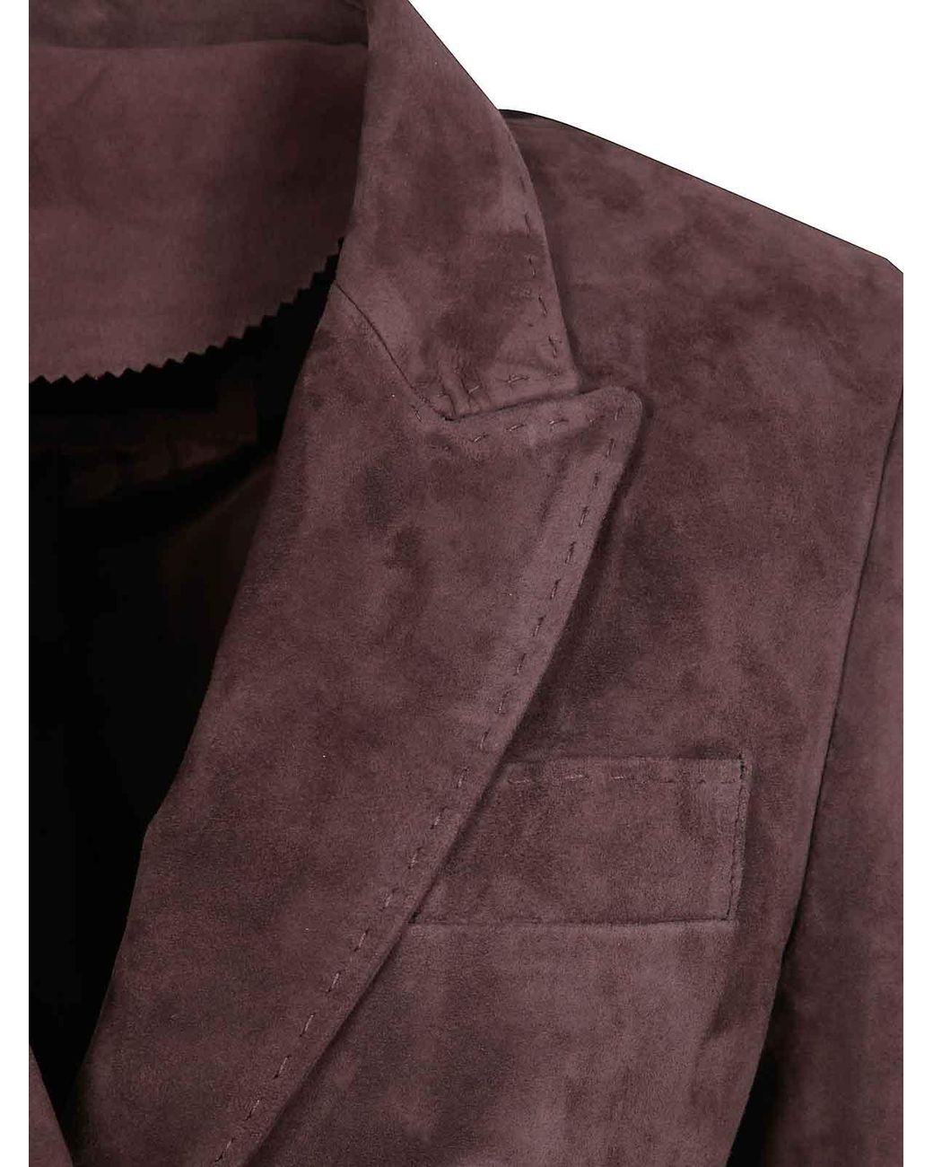 Seventy Brown Suede Jacket