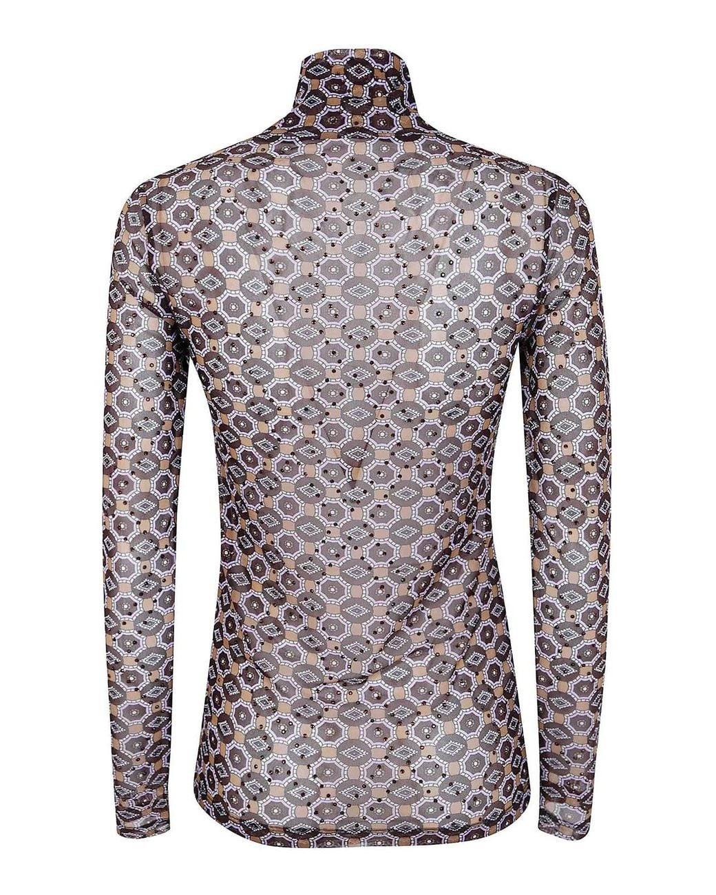 Dries Van Noten Brown Hoyser Fh Pr 2623 Trasparent