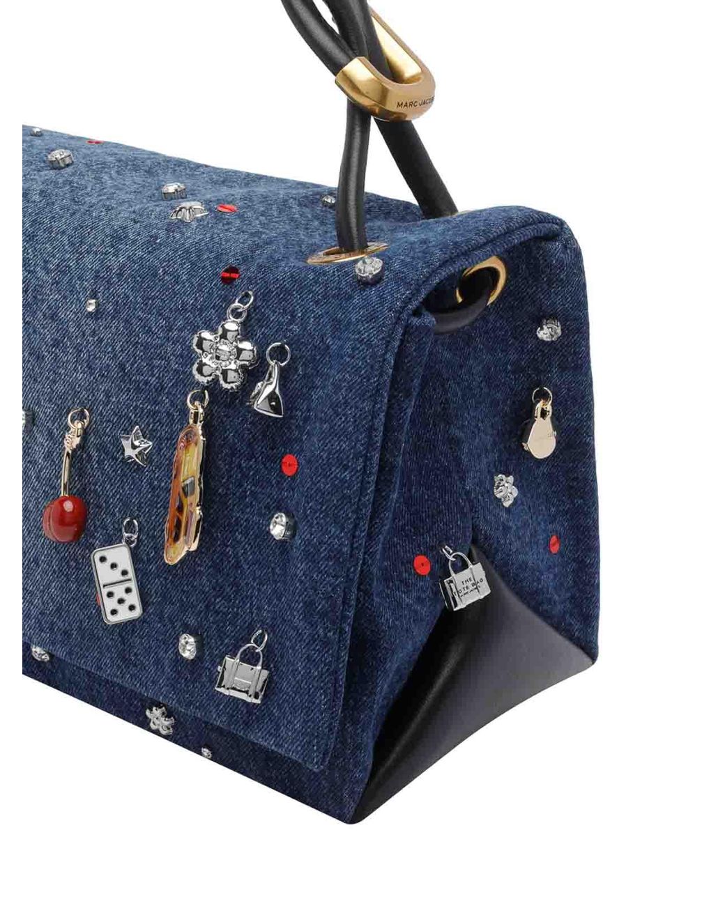 Marc Jacobs Blue Denim Shoulder Bag