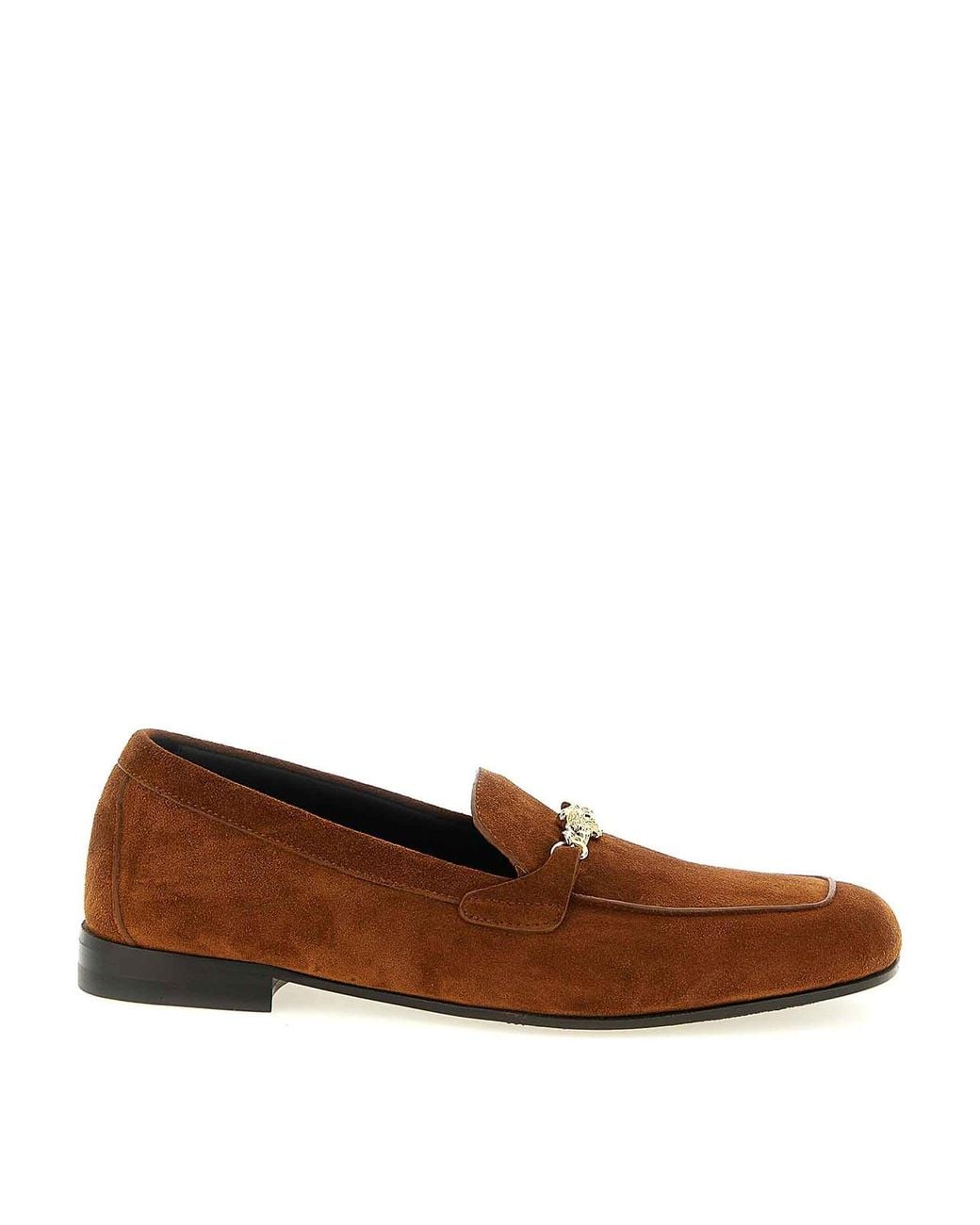 Versace Brown Loafers