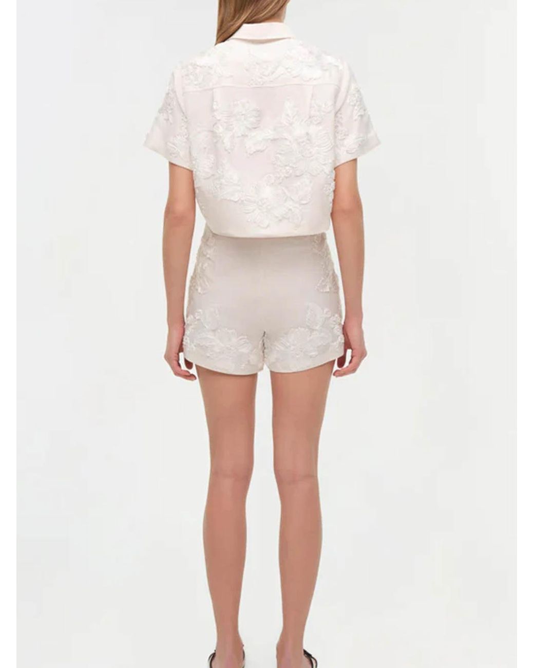 Jonathan Simkhai White Shorts