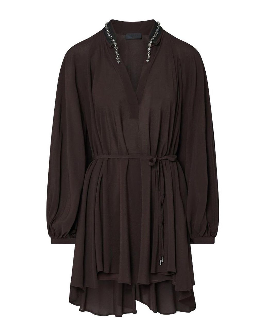 Liu Jo Black Draped Dress