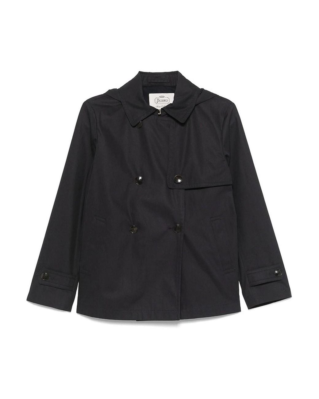 Herno Black Rainwear