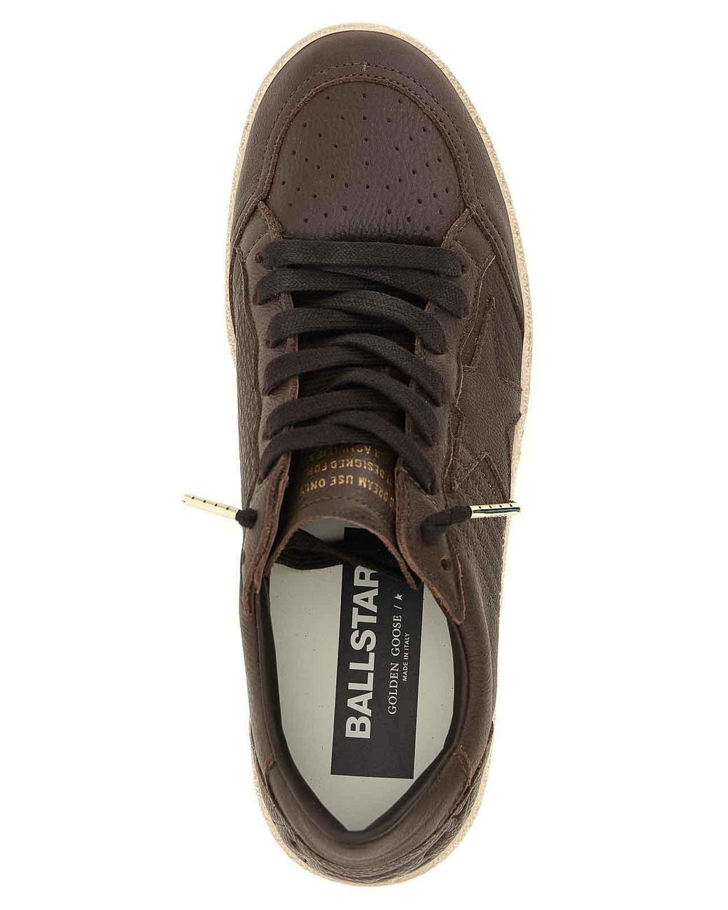 Golden Goose Deluxe Brand Brown Ball Star' Sneakers for men