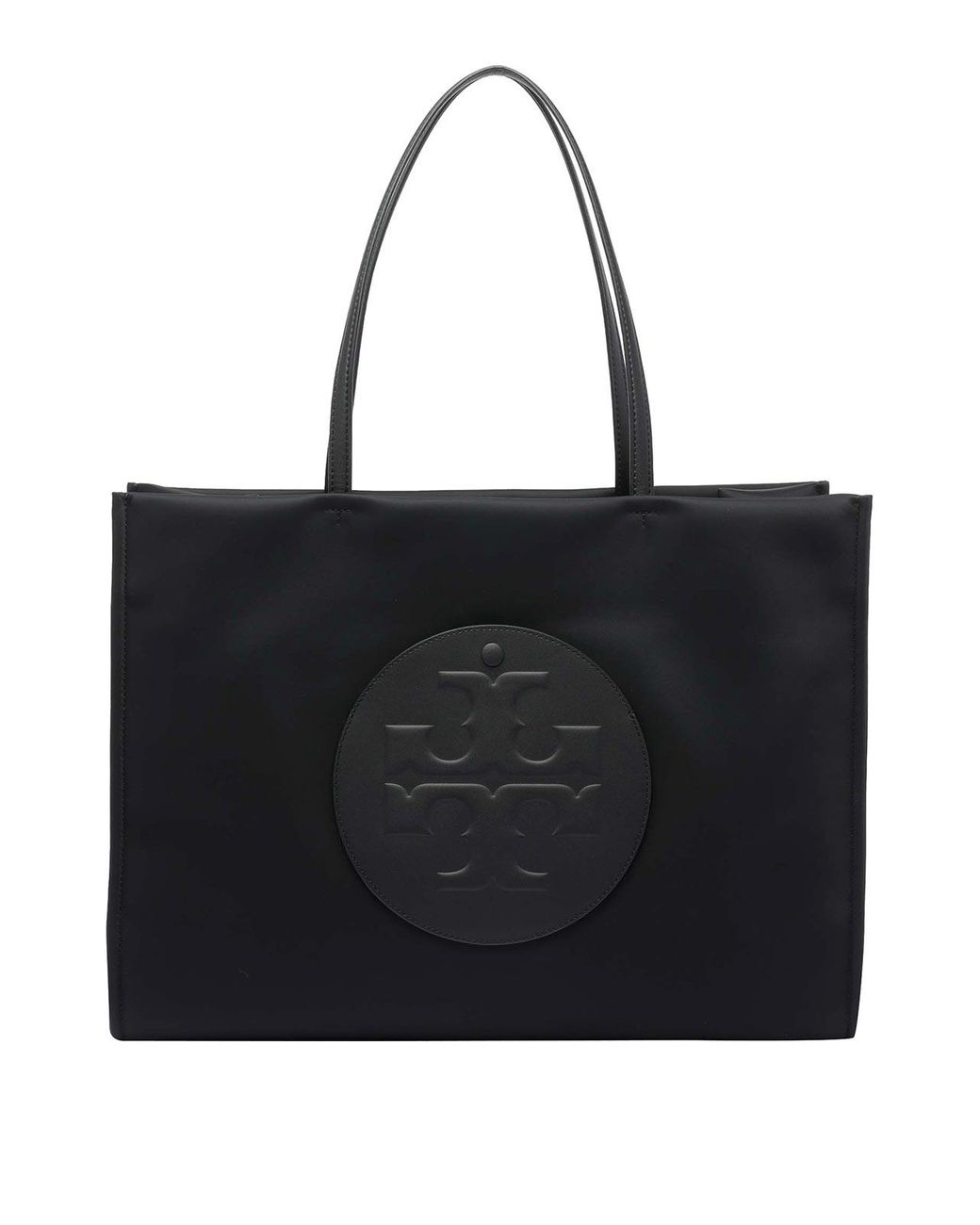 Tory Burch Black Ella Tote Bag