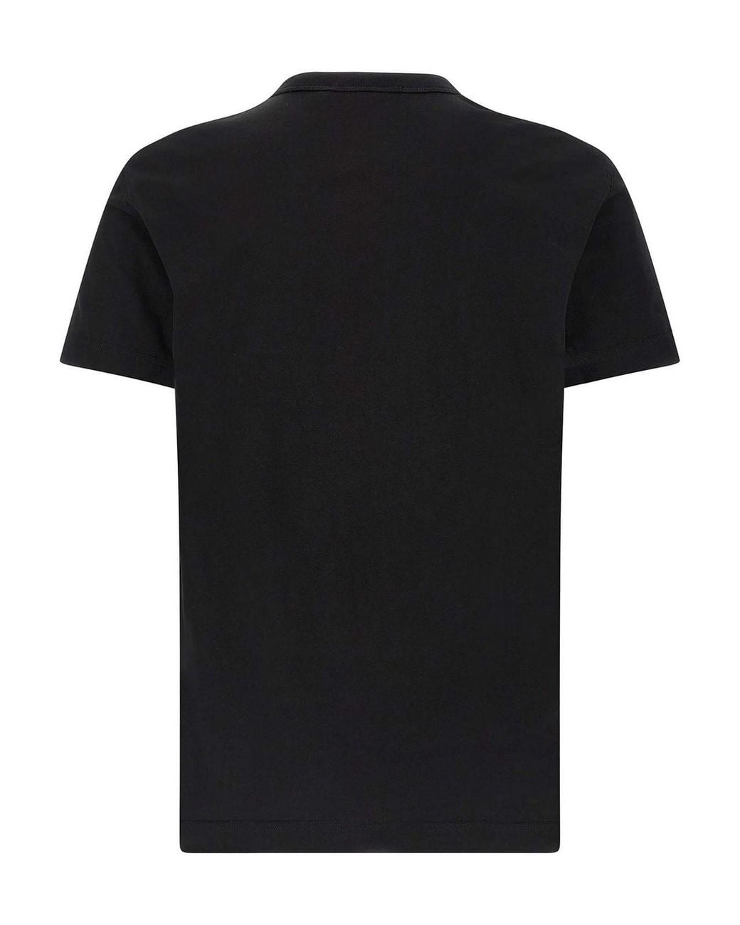 Dolce & Gabbana Black Logo Plate T-Shirt for men