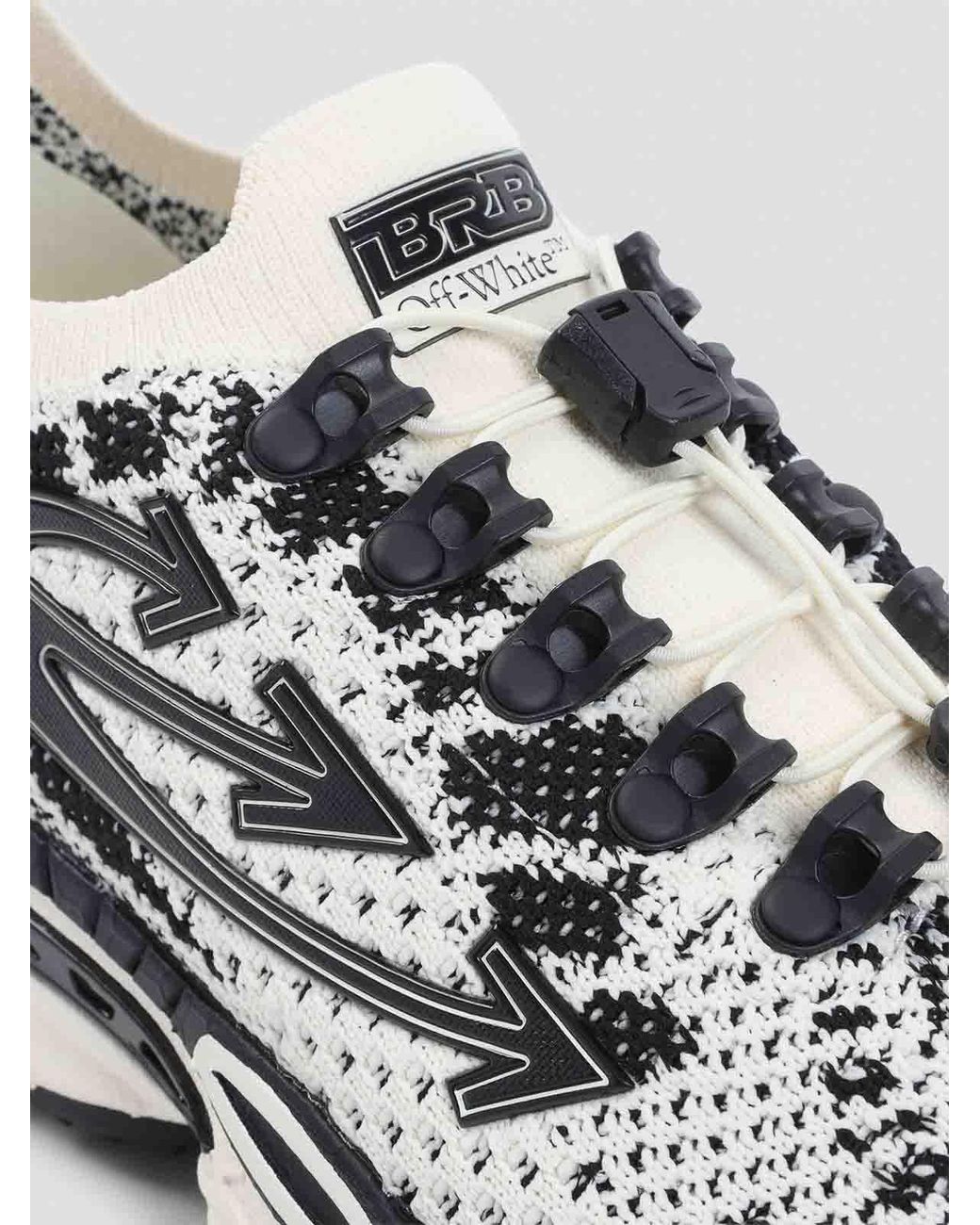 Off-White c/o Virgil Abloh White Be Right Back Knit Sneakers