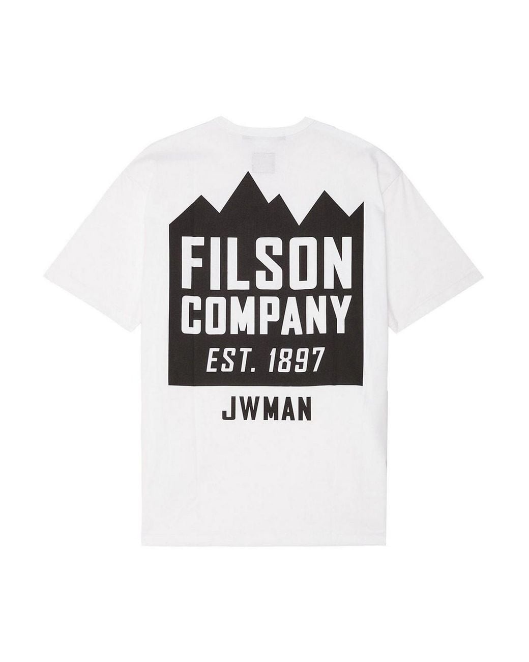 Junya Watanabe White X Filson Graphic-Print Cotton Jersey T-Shirt for men