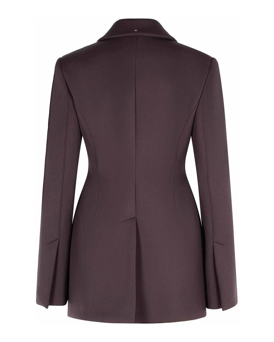 Sportmax Purple Bacio Tight Jacket