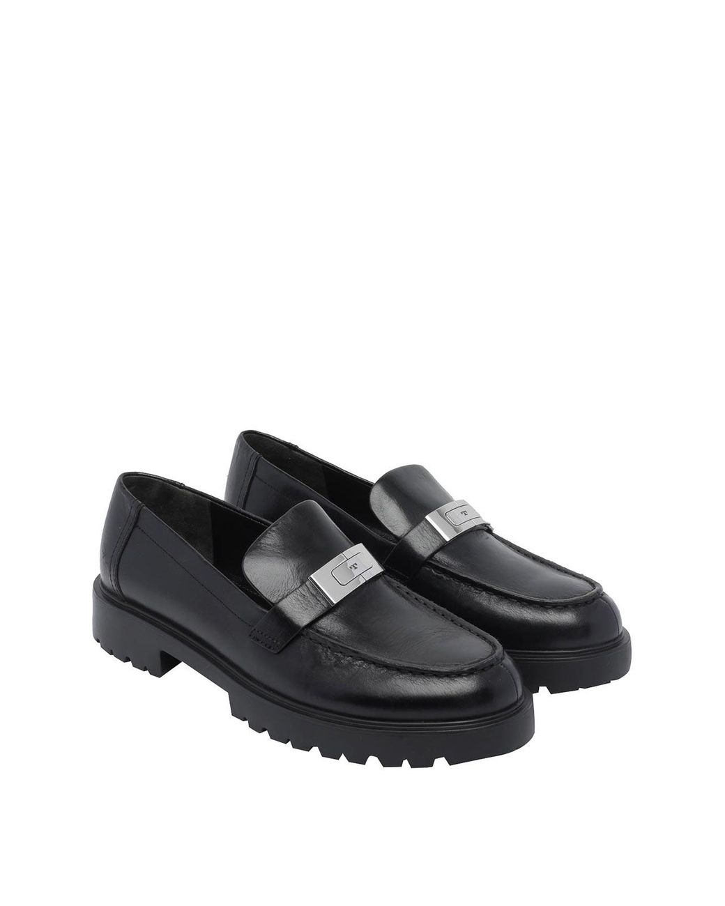 Tory Burch Black Leelee Loafers