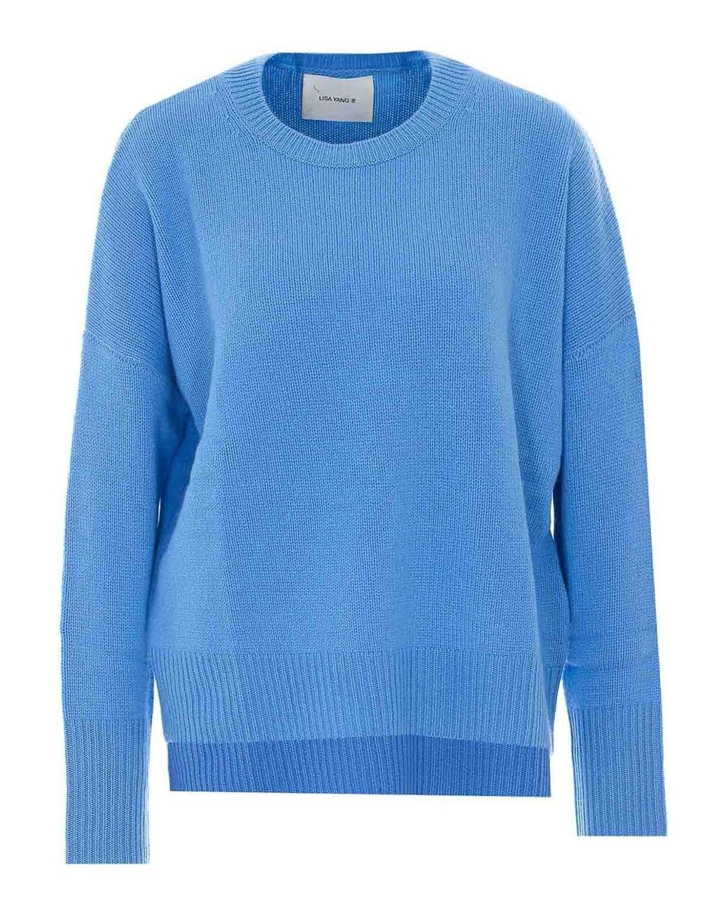 Lisa Yang Blue Mila Sweater