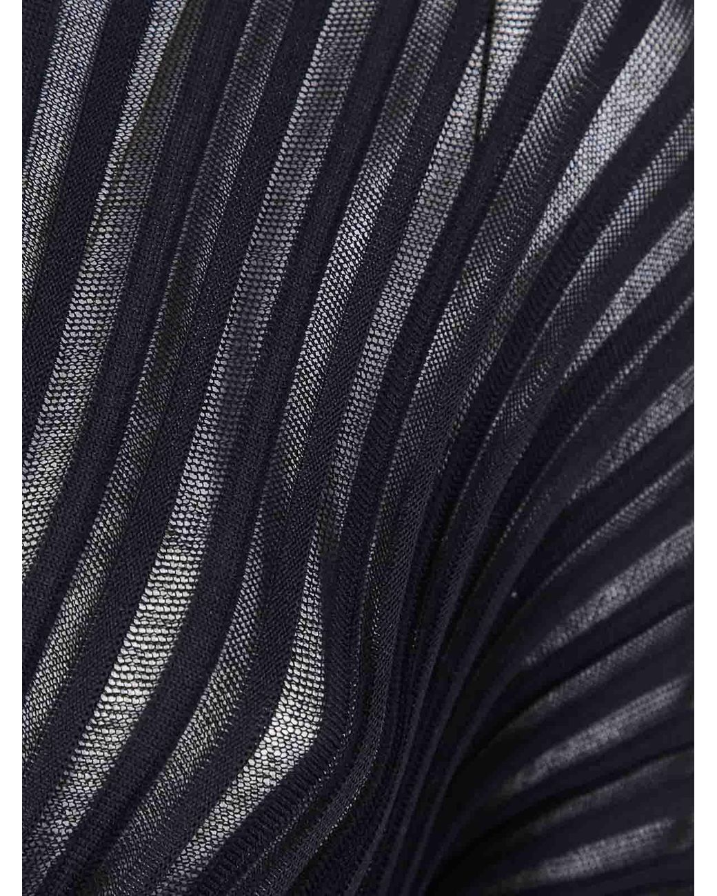 Pleats Please Issey Miyake Blue Stream Top