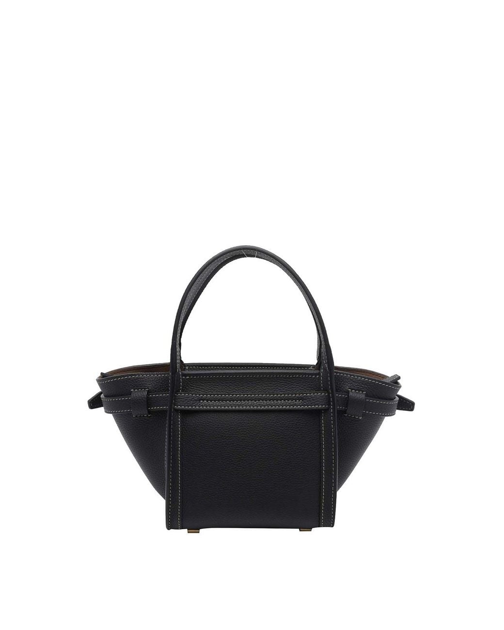 Tod's Black Mini Tim Shopping Bag