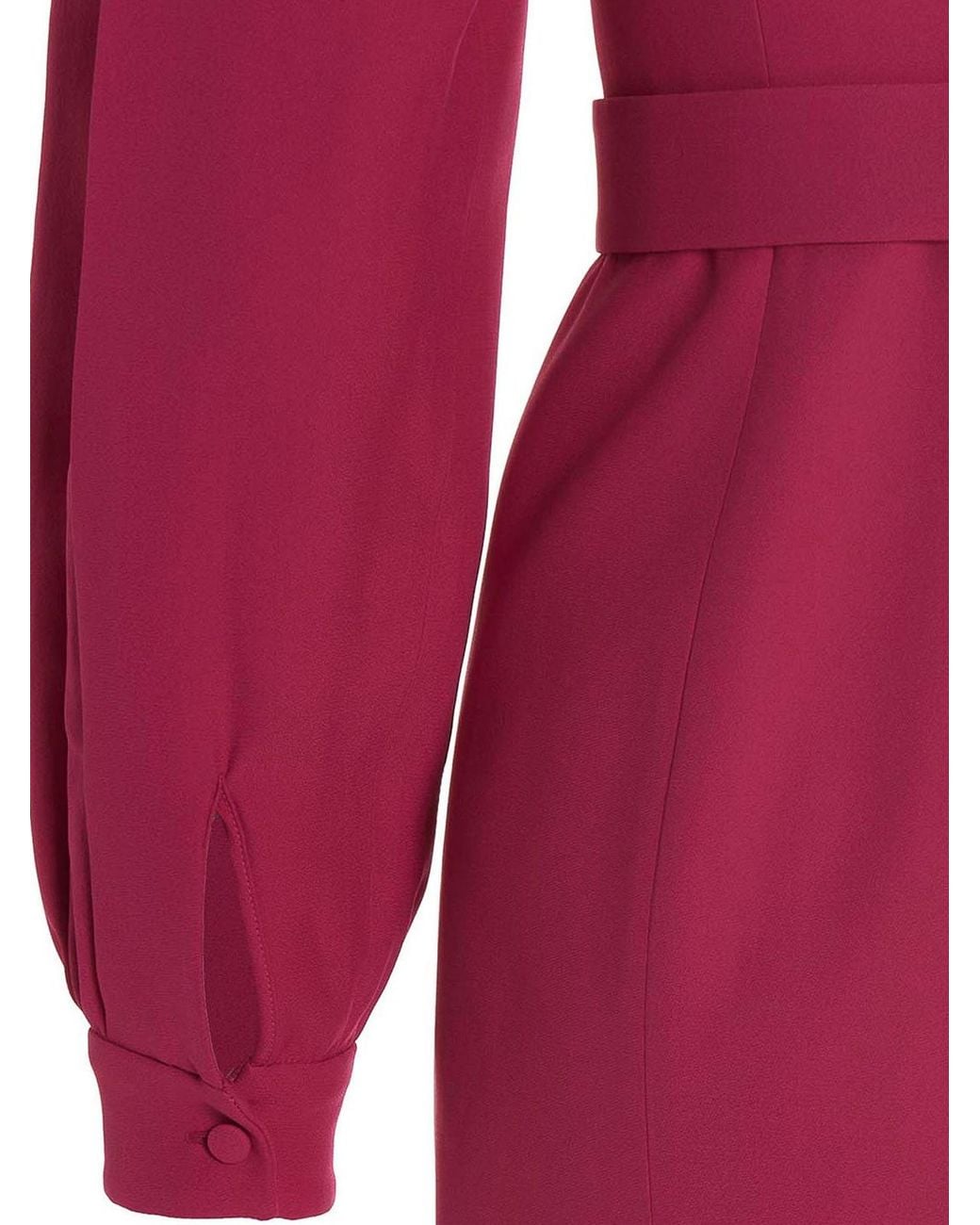 Giovanni bedin Red Cady Dress