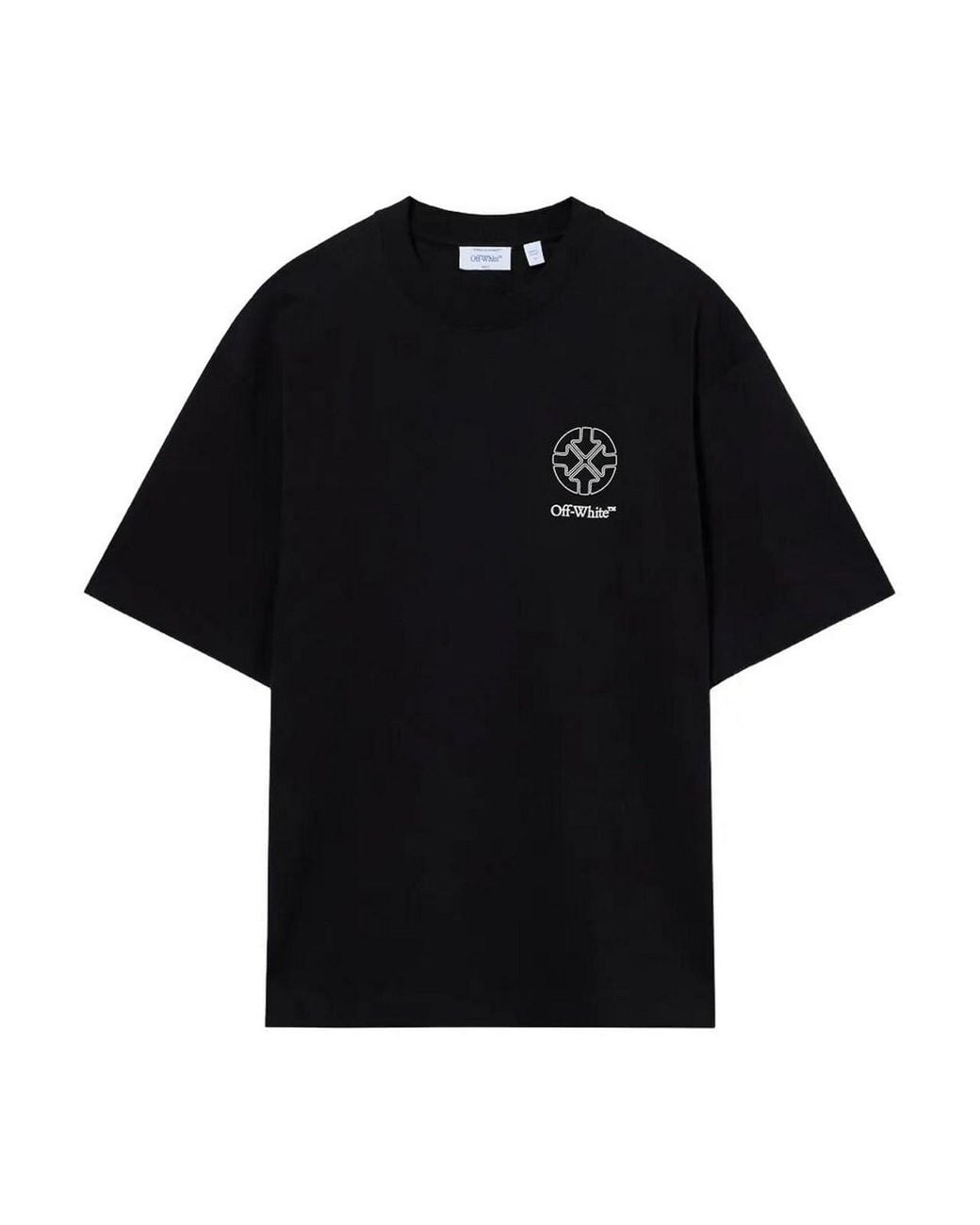 Off-White c/o Virgil Abloh Black 'Offline Half Arrow Skate' T-Shirt for men