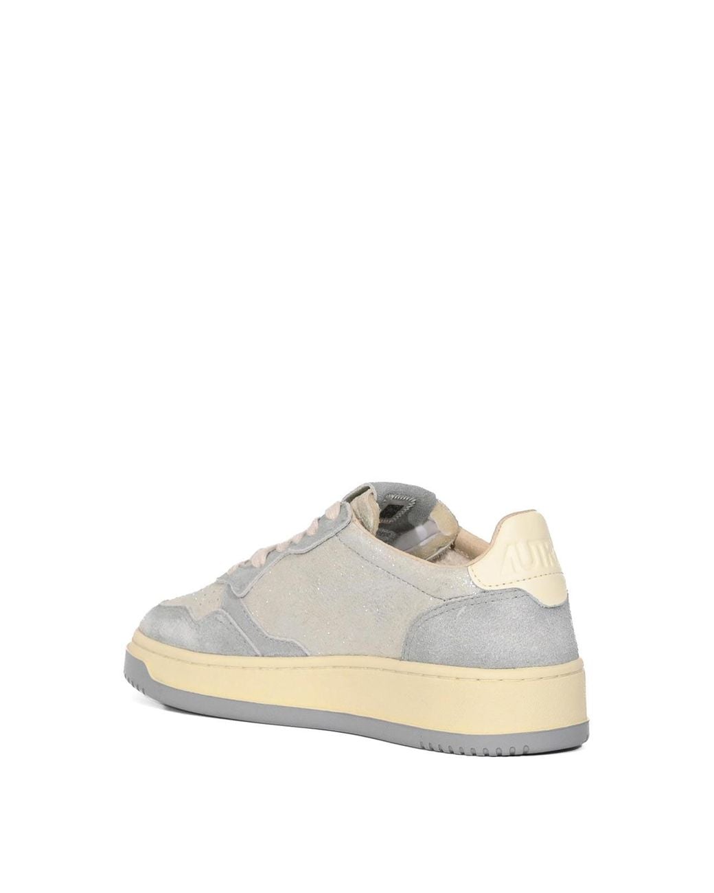 Autry White Medalist Low Sneakers