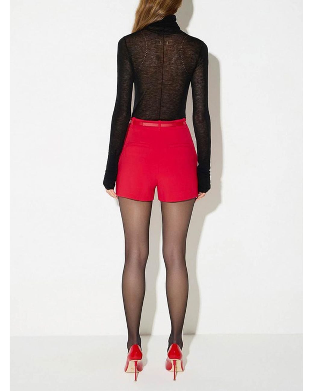 Elisabetta Franchi Red Trousers
