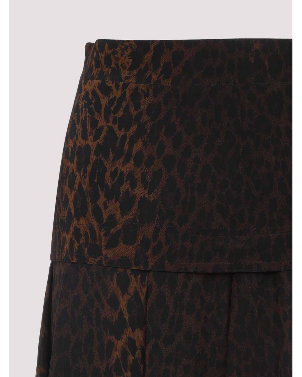 Balenciaga Black Godet Skirt