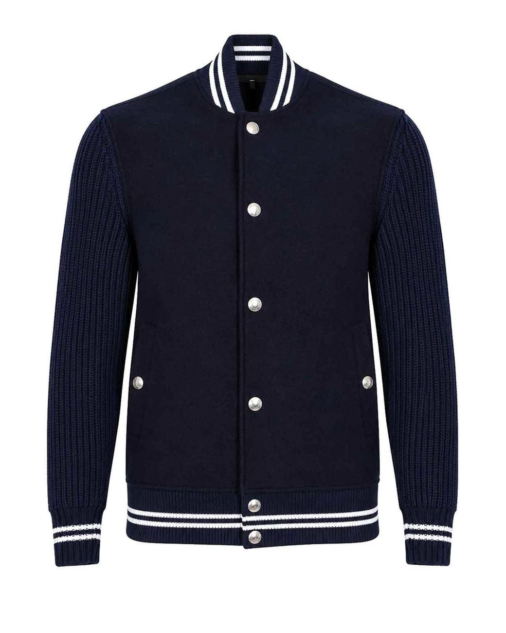 Eleventy Blue Bomber for men