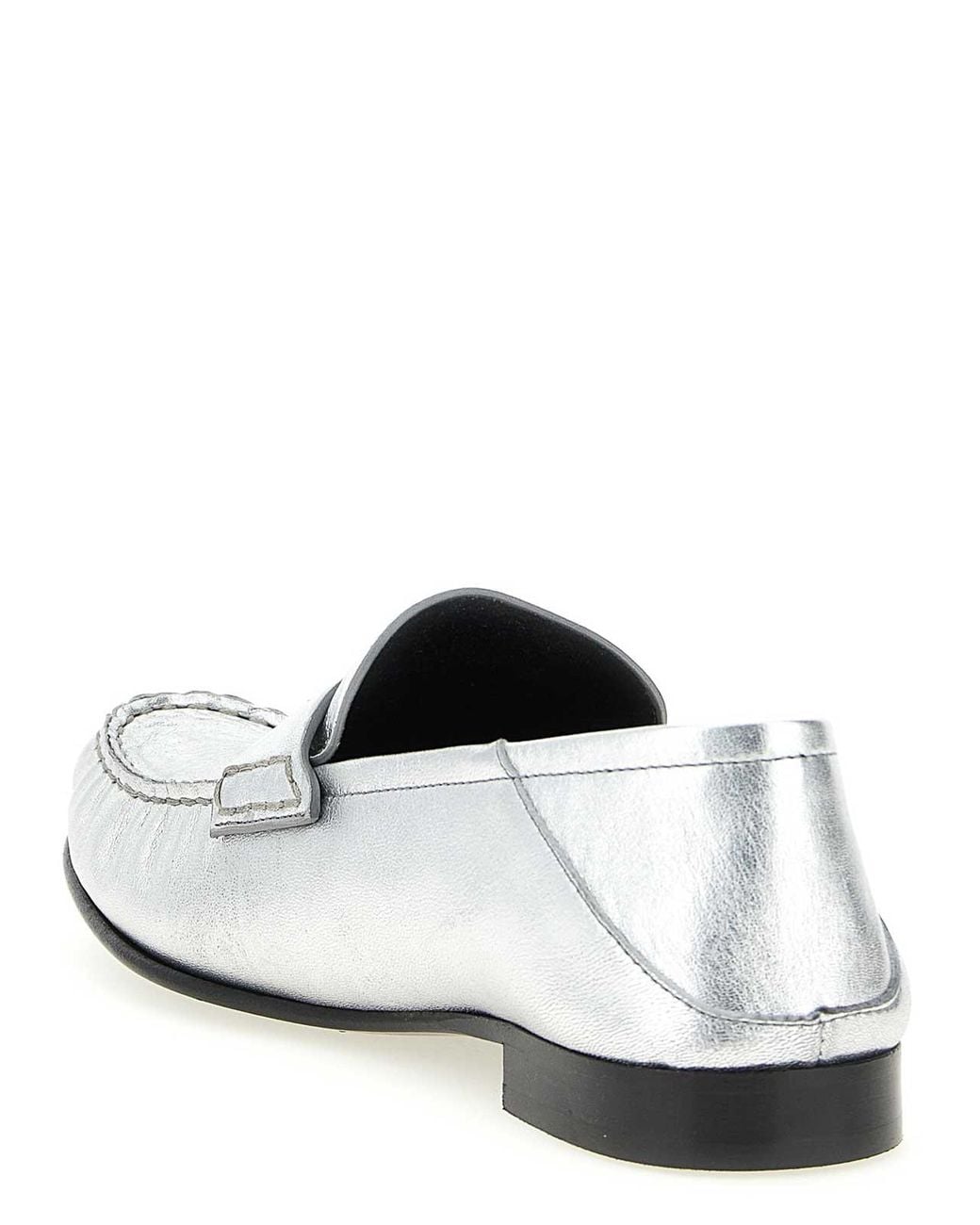 Versace White Loafers