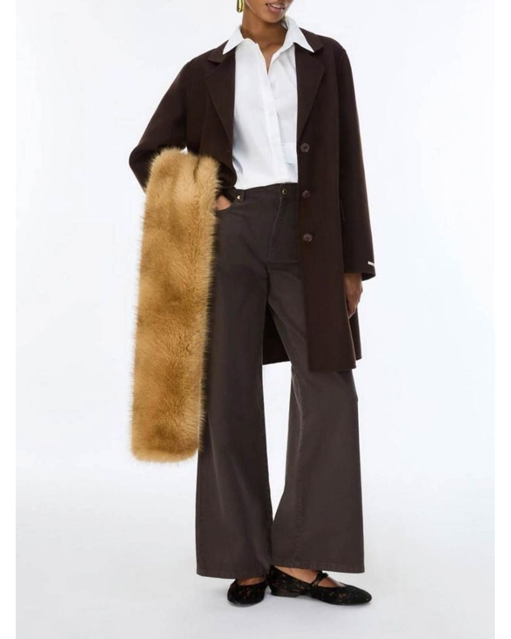 iBluse Brown Coat