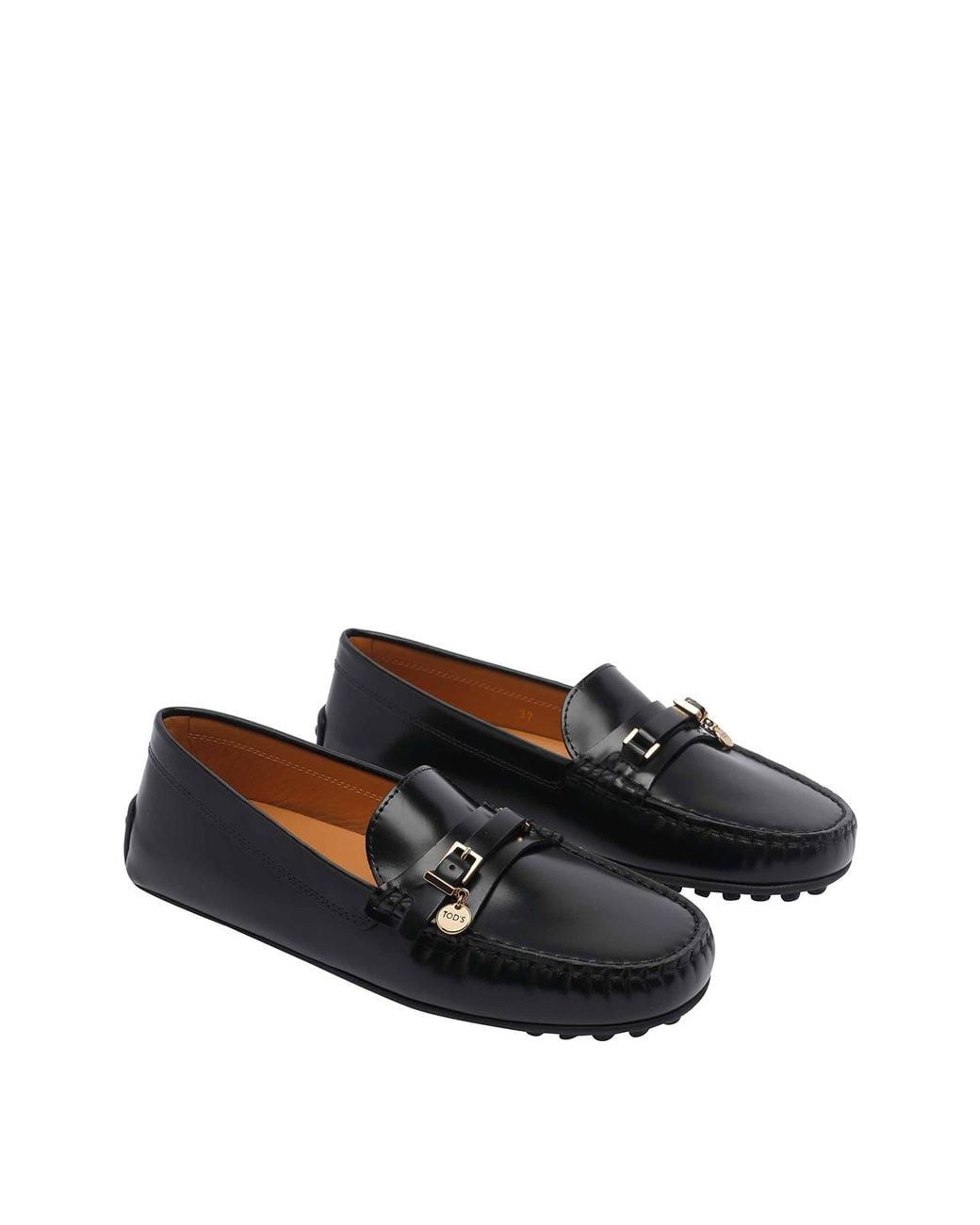 Tod's Black City Gommino Loafers