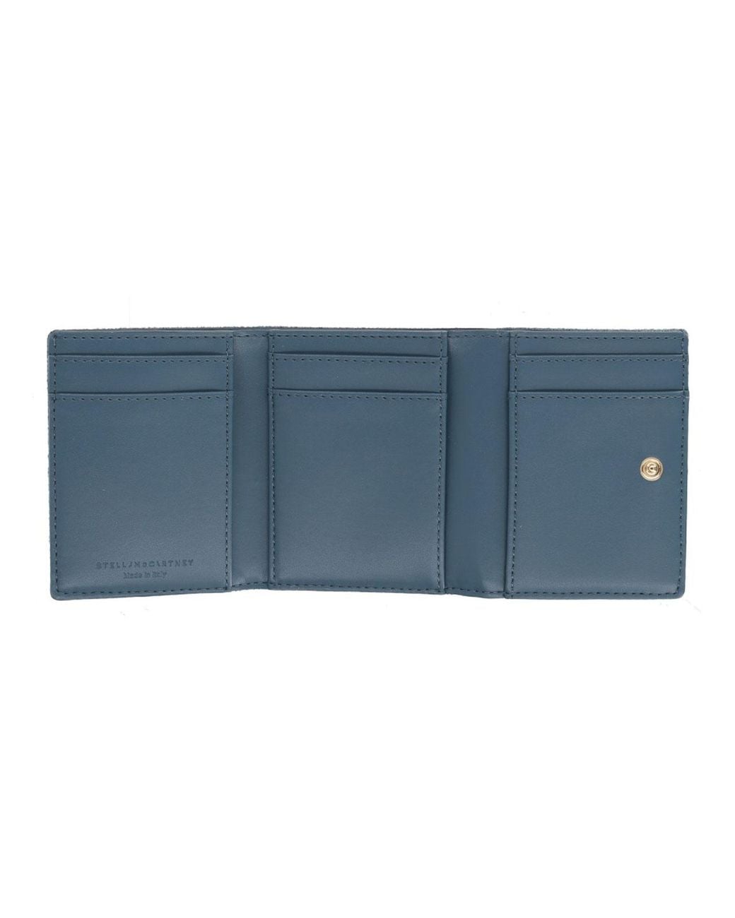 Stella McCartney Blue Falabella Wallet