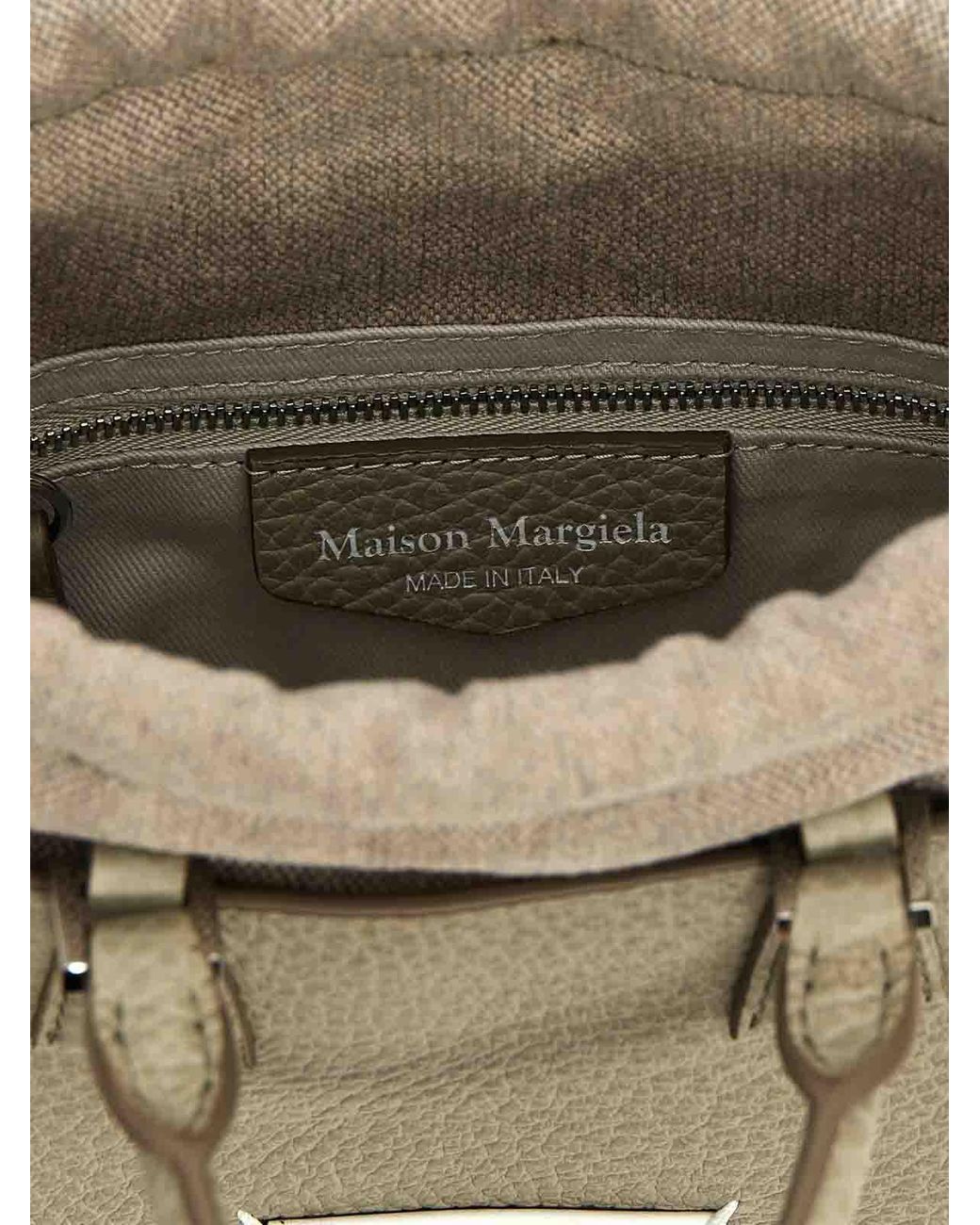 Maison Margiela Metallic 5Ac Tote Horizontal Handbag