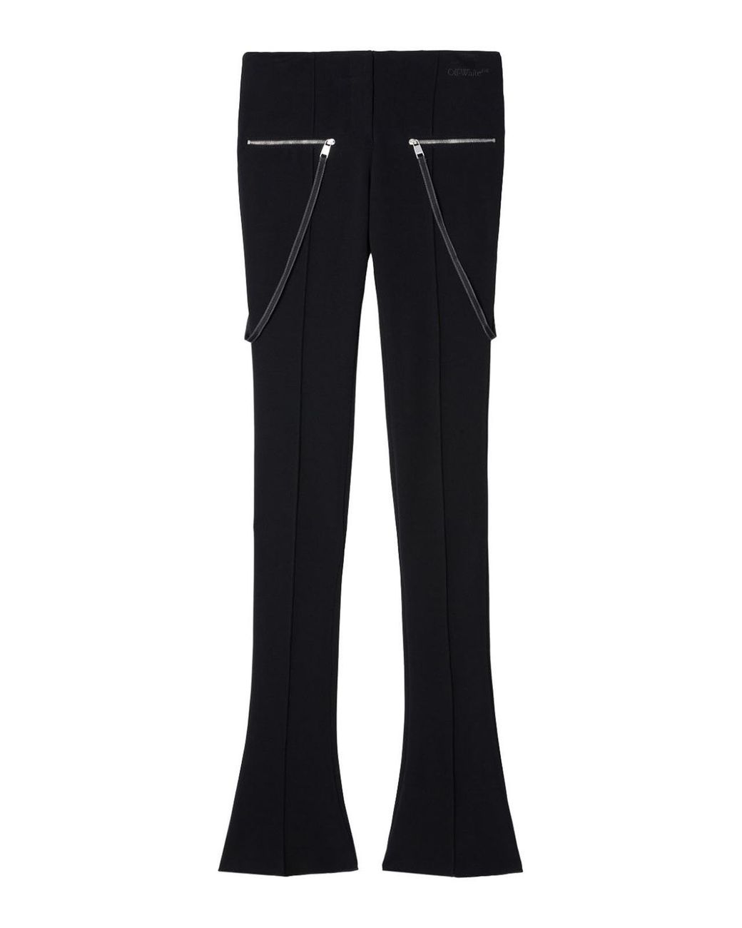 Off-White c/o Virgil Abloh Blue Britney Pants With Zip