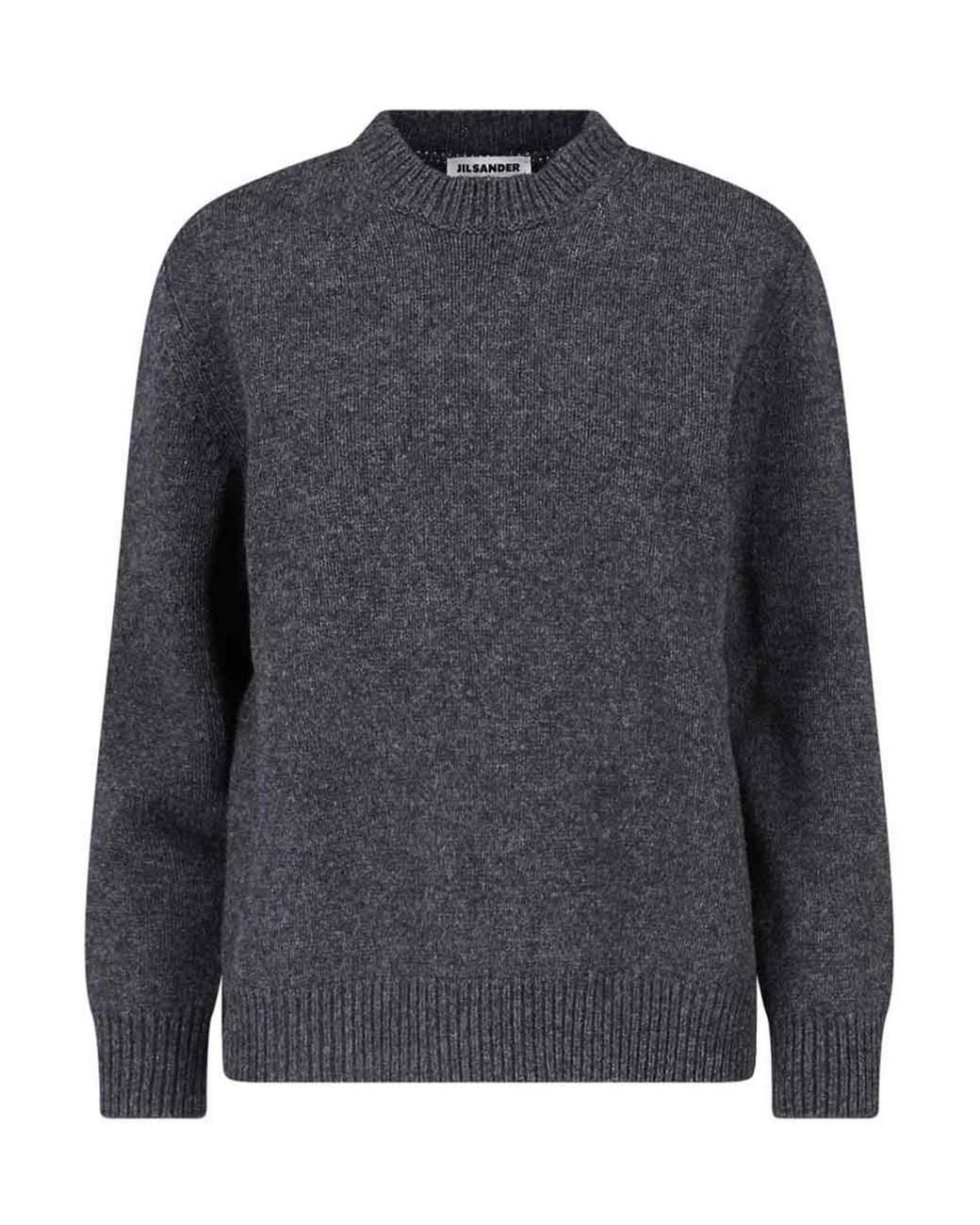 Suéter Cuello Redondo Jil Sander de color Gray