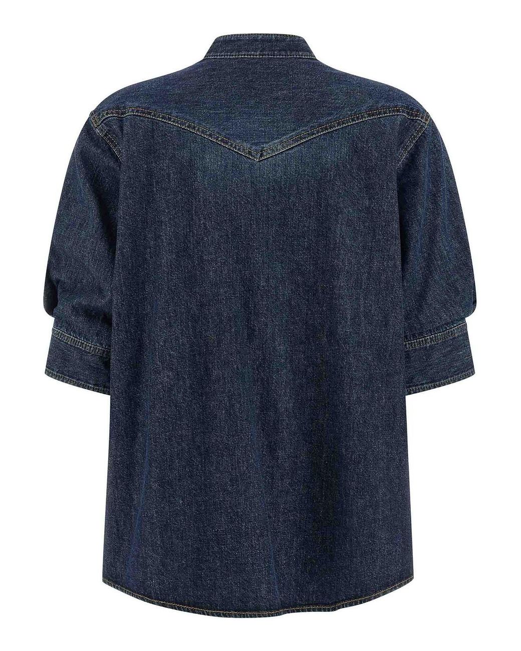 Sacai Blue Shirt Sweater