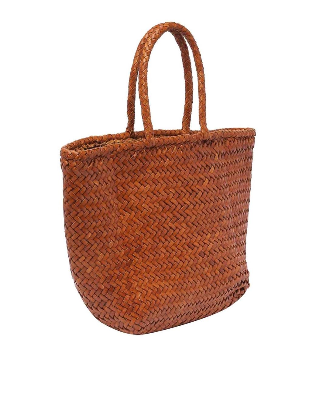 Dragon Diffusion Brown Small Grace Bucket Bag