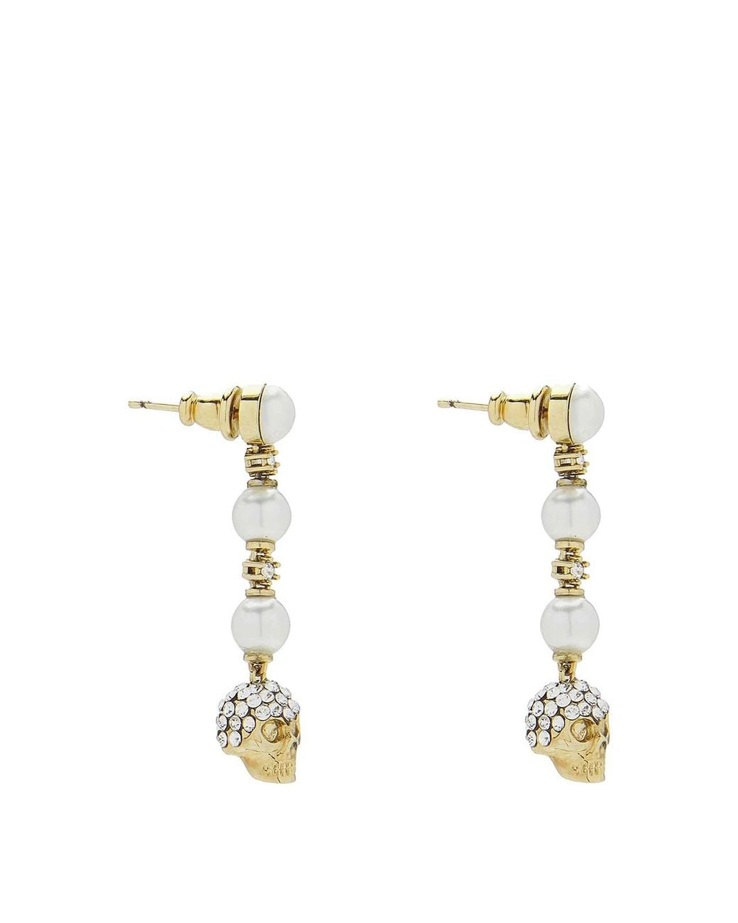 Boucles D'Oreilles McQueen en coloris Metallic
