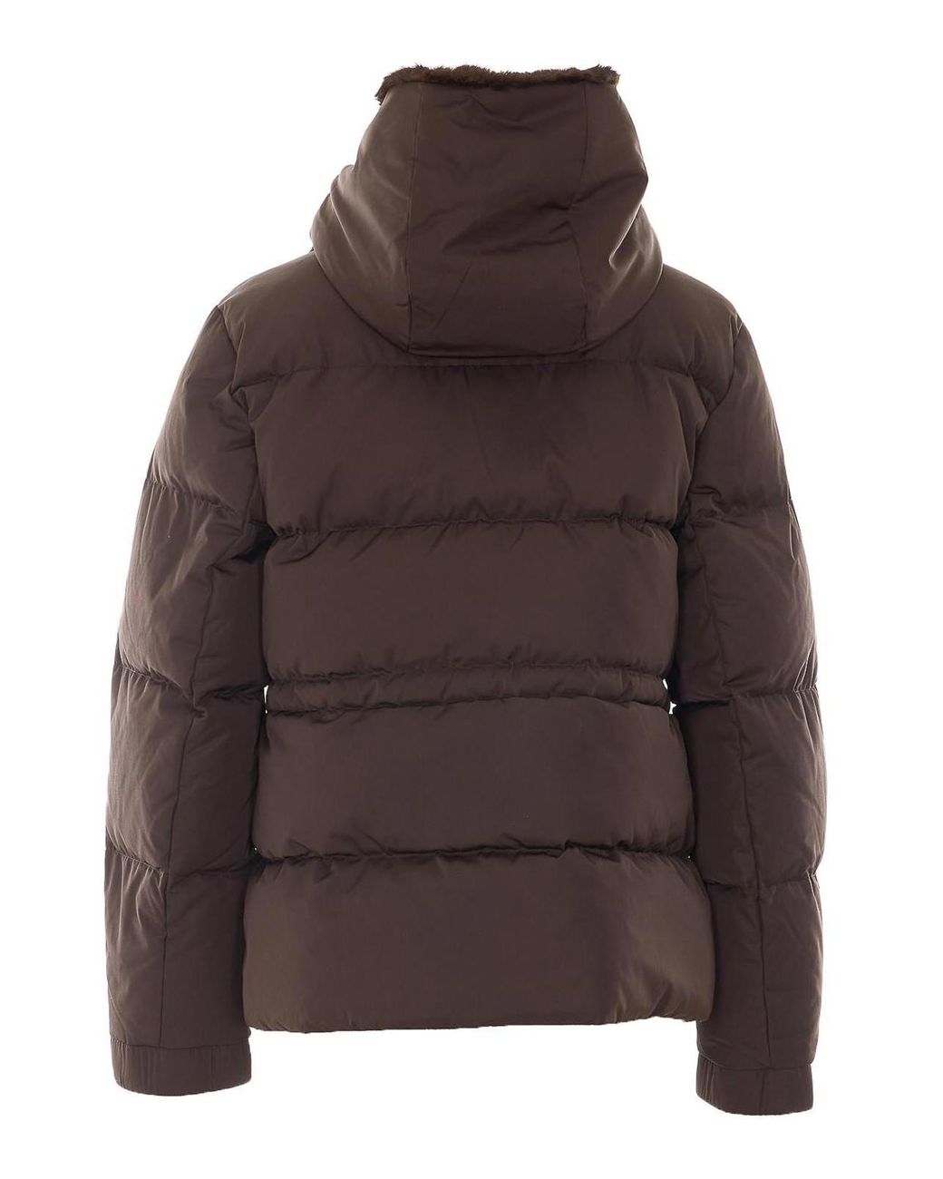 Lou Andrea Brown Padded Parka
