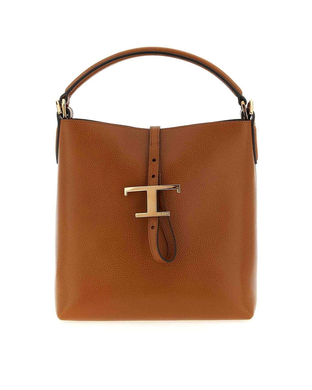 Tod's Brown Mini Bucket Bag