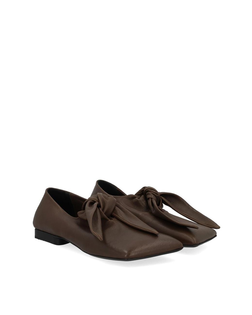 Scarpa Stringata di Uma Wang in Brown