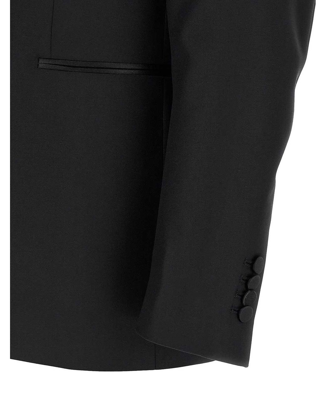 Tagliatore Black Napoli Tuxedo Suit for men