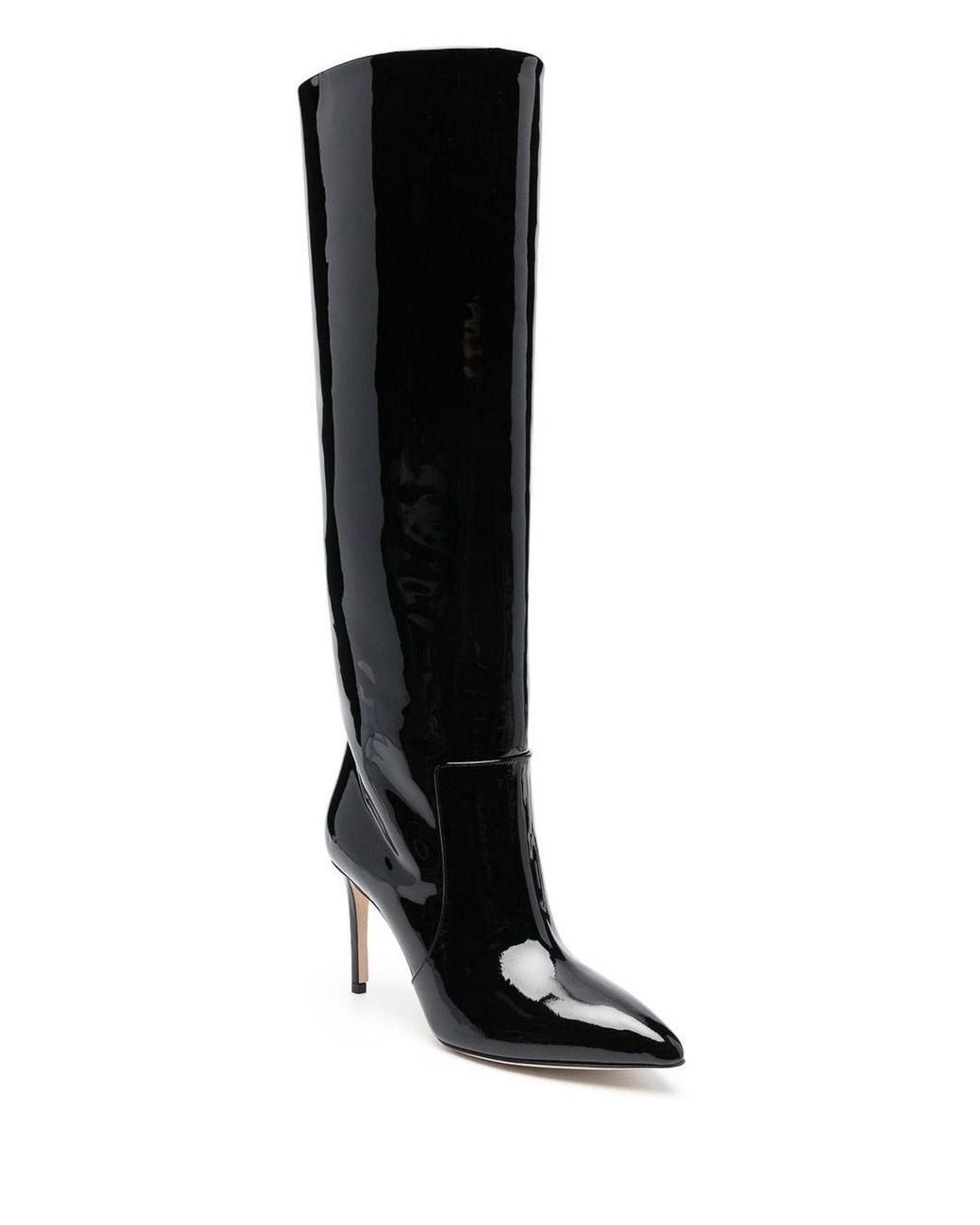 Paris Texas Black Pointed-Toe 90Mm Heeled Boots