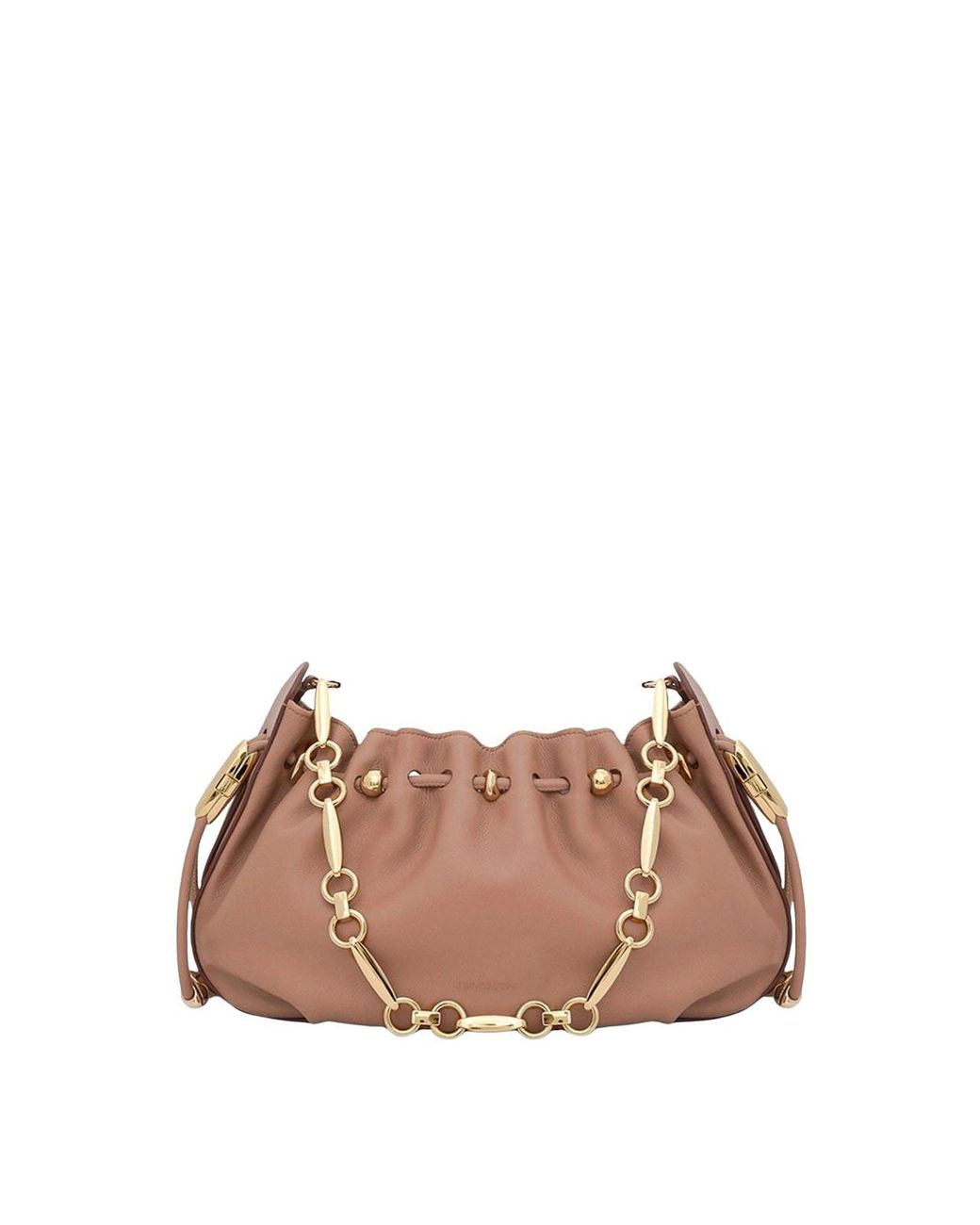 Zimmermann Brown Halcyon Leather Clutch