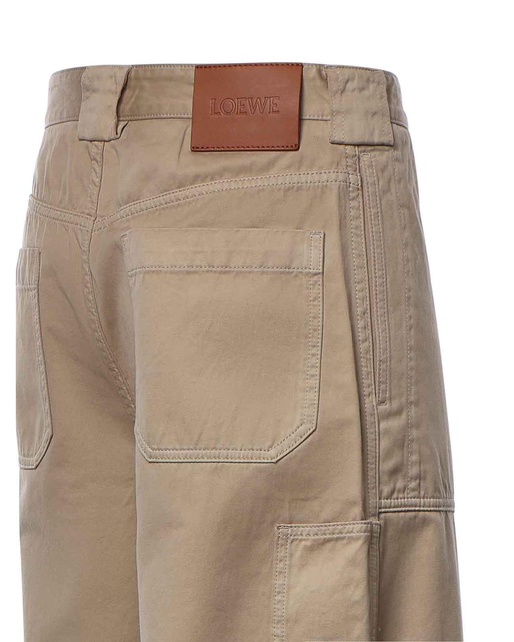 Loewe Natural Cotton Trousers for men