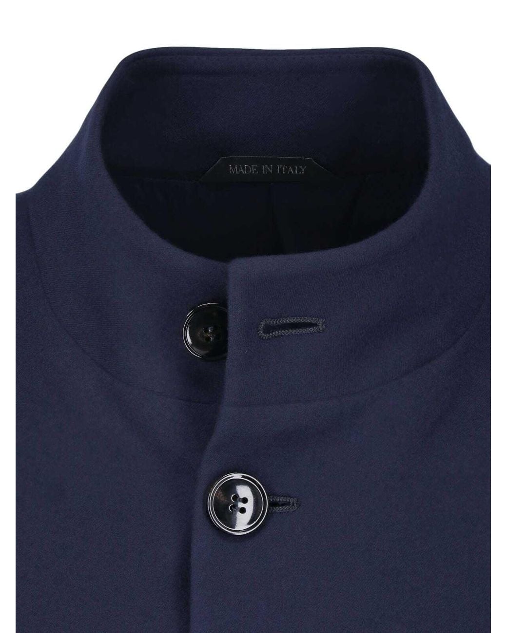 Giorgio Armani Blue Virgin Wool Blazer for men