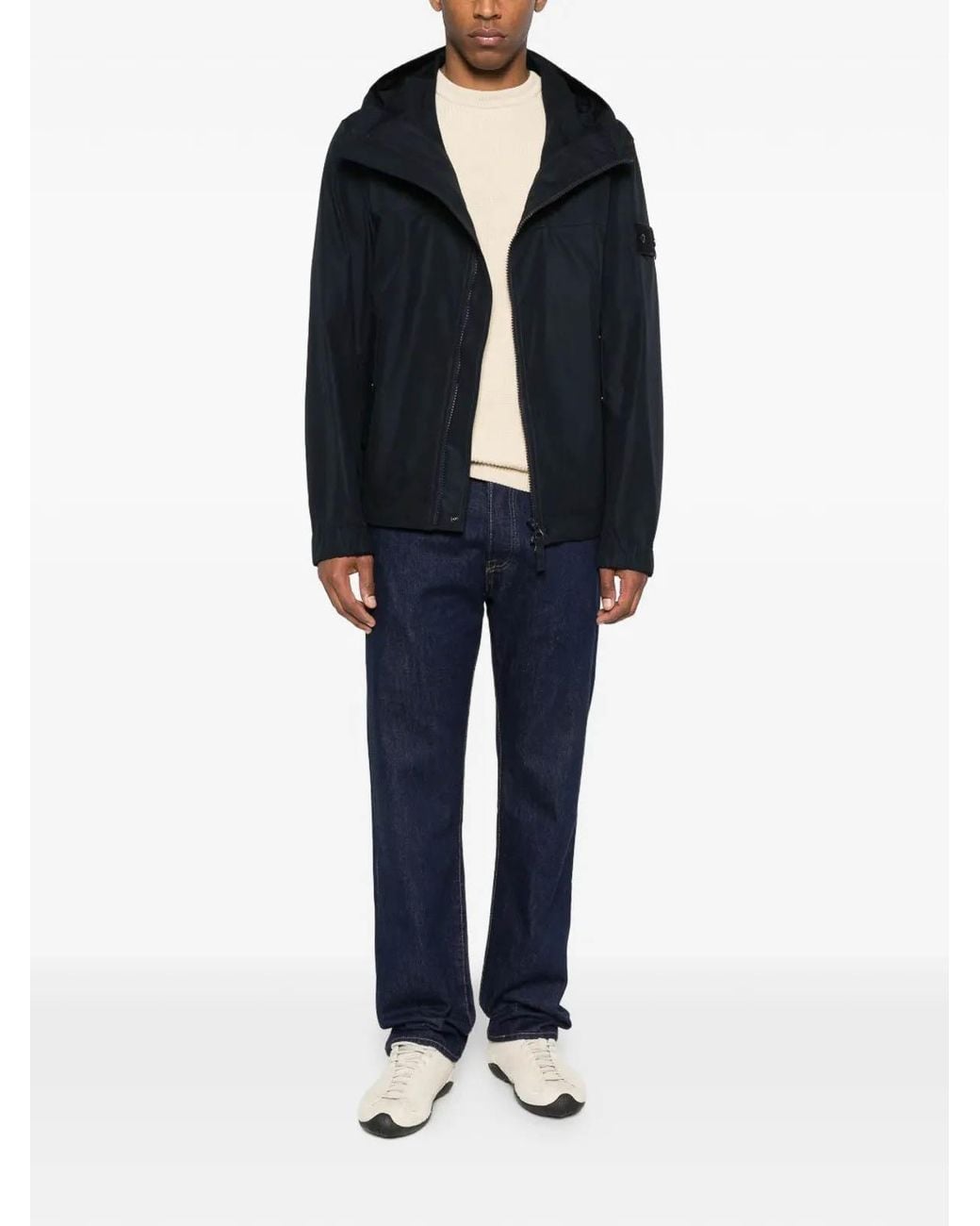 Stone Island Black Jacket for men