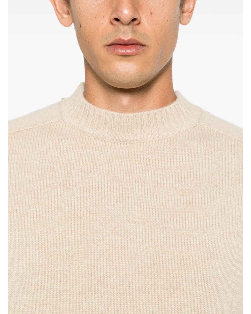 Extreme Cashmere Natural Cashmere Crewneck Sweater