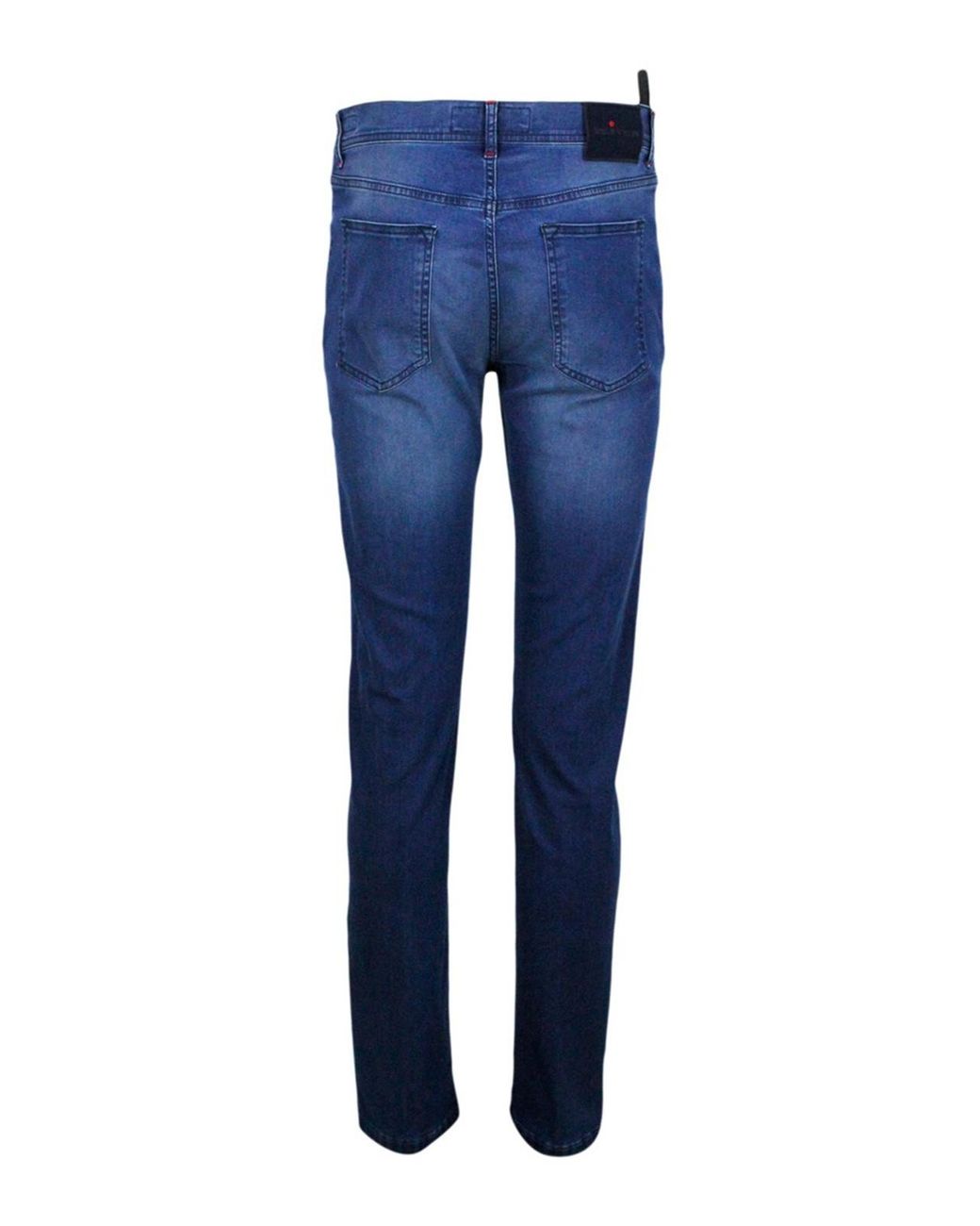 Vaqueros Rectos Kiton de hombre de color Blue