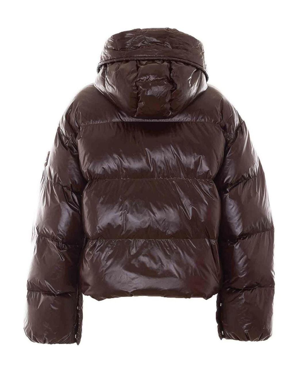 Mulberry Brown Impasto Down Jacket