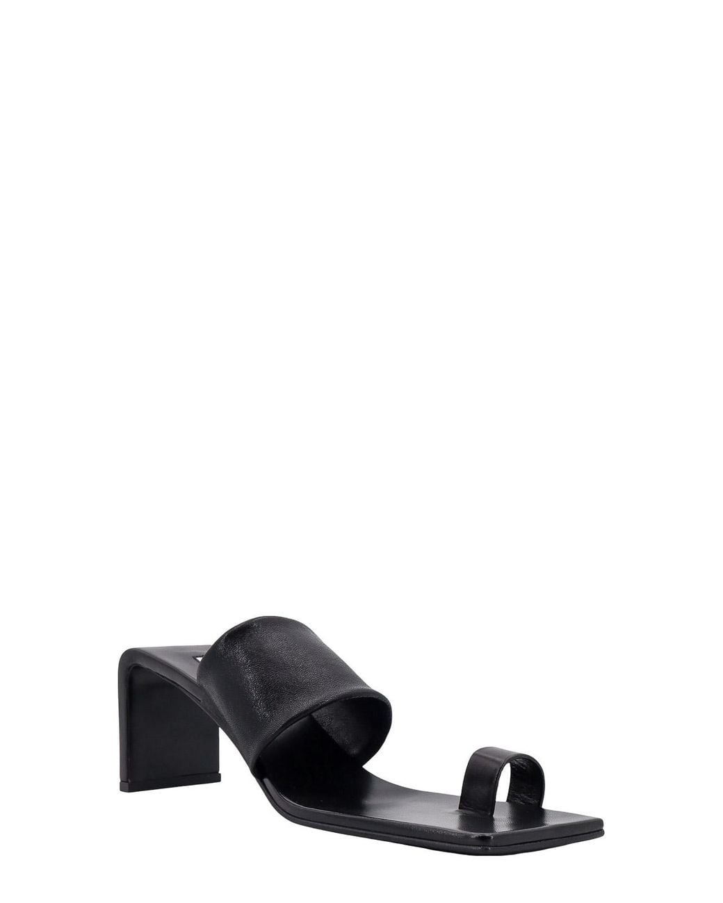 Jil Sander Black Sandals