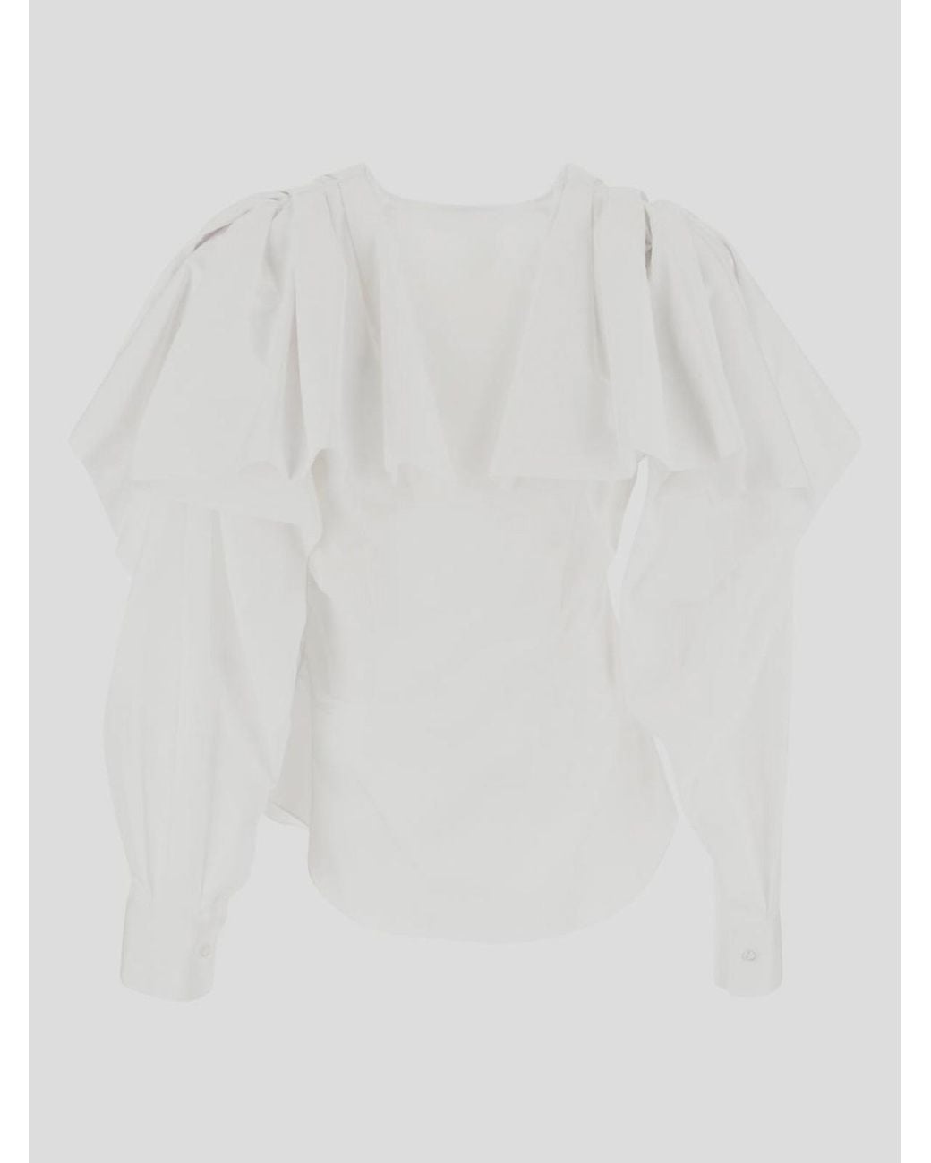 McQueen White Shirts