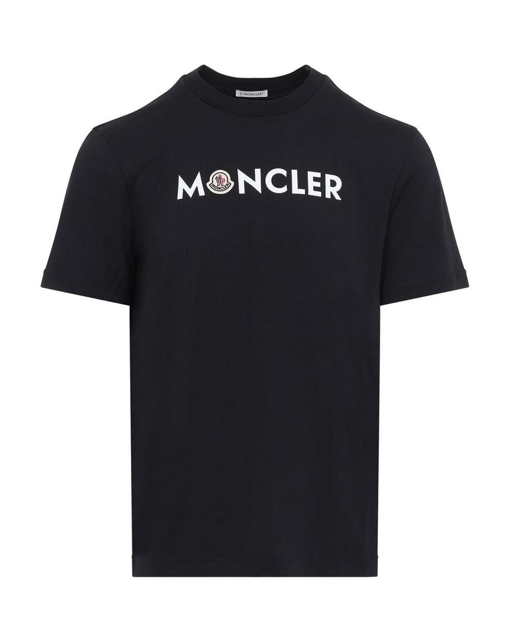 Moncler Black Ss T-Shirt for men