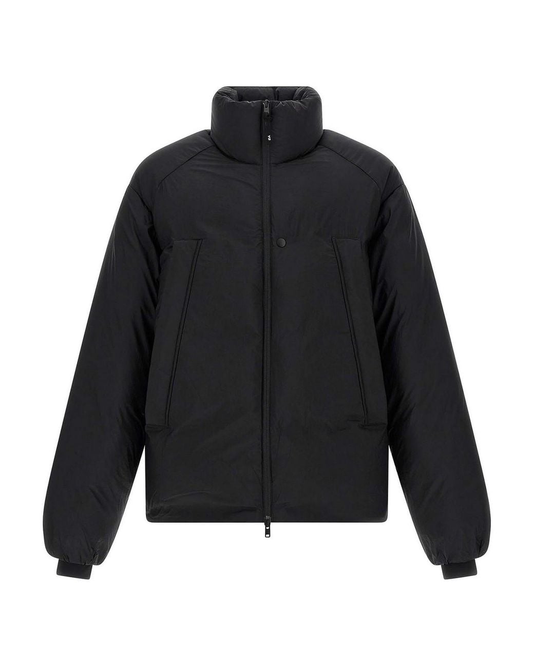 Y-3 Blue Puffer Down Jacket for men