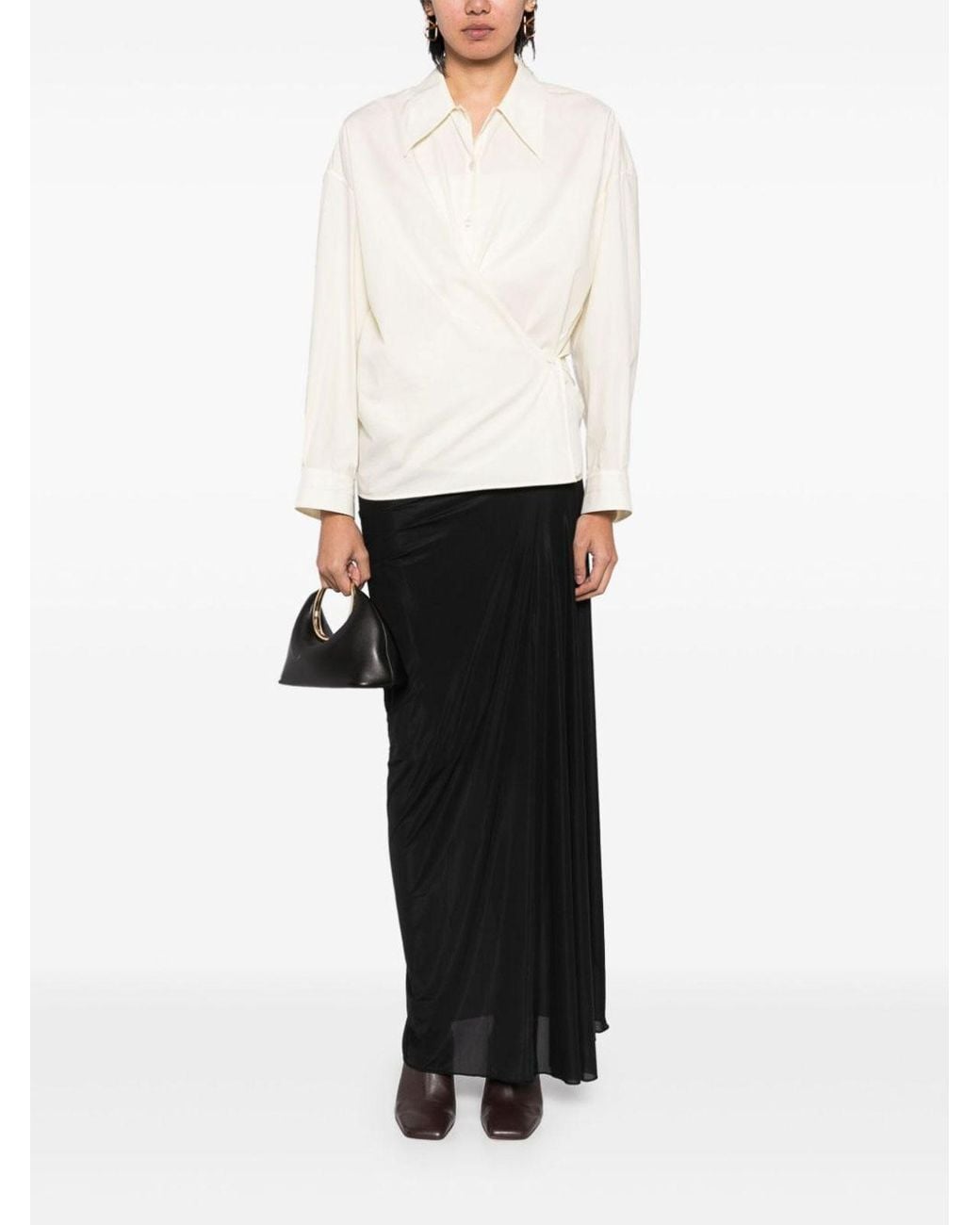Dries Van Noten Black Horsa Bis Long 9204Wkskirt